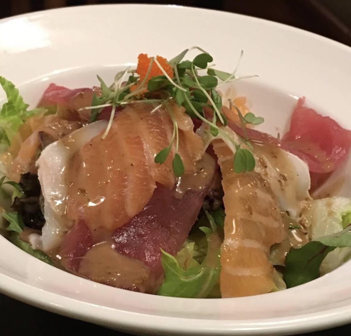 Order Sashimi Salad food online from Mikado store, Lynbrook on bringmethat.com