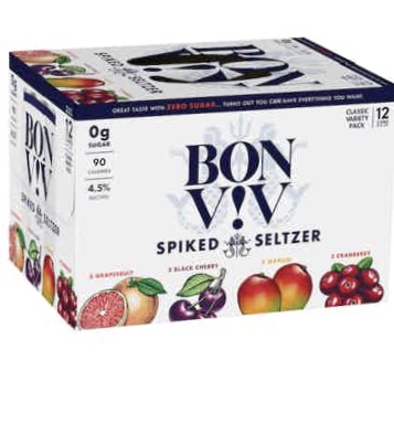 Order Bon and Vin Spiked Seltzer Variety Pack food online from Yours Wholesome Foods store, New York on bringmethat.com