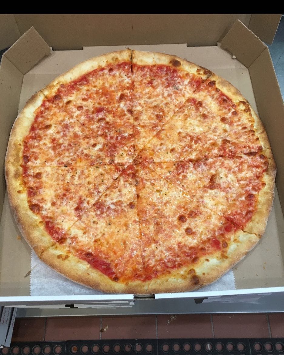 Order Classic Cheese Pizza - Personal 12'' food online from Big Apple Pizza store, Cranford on bringmethat.com