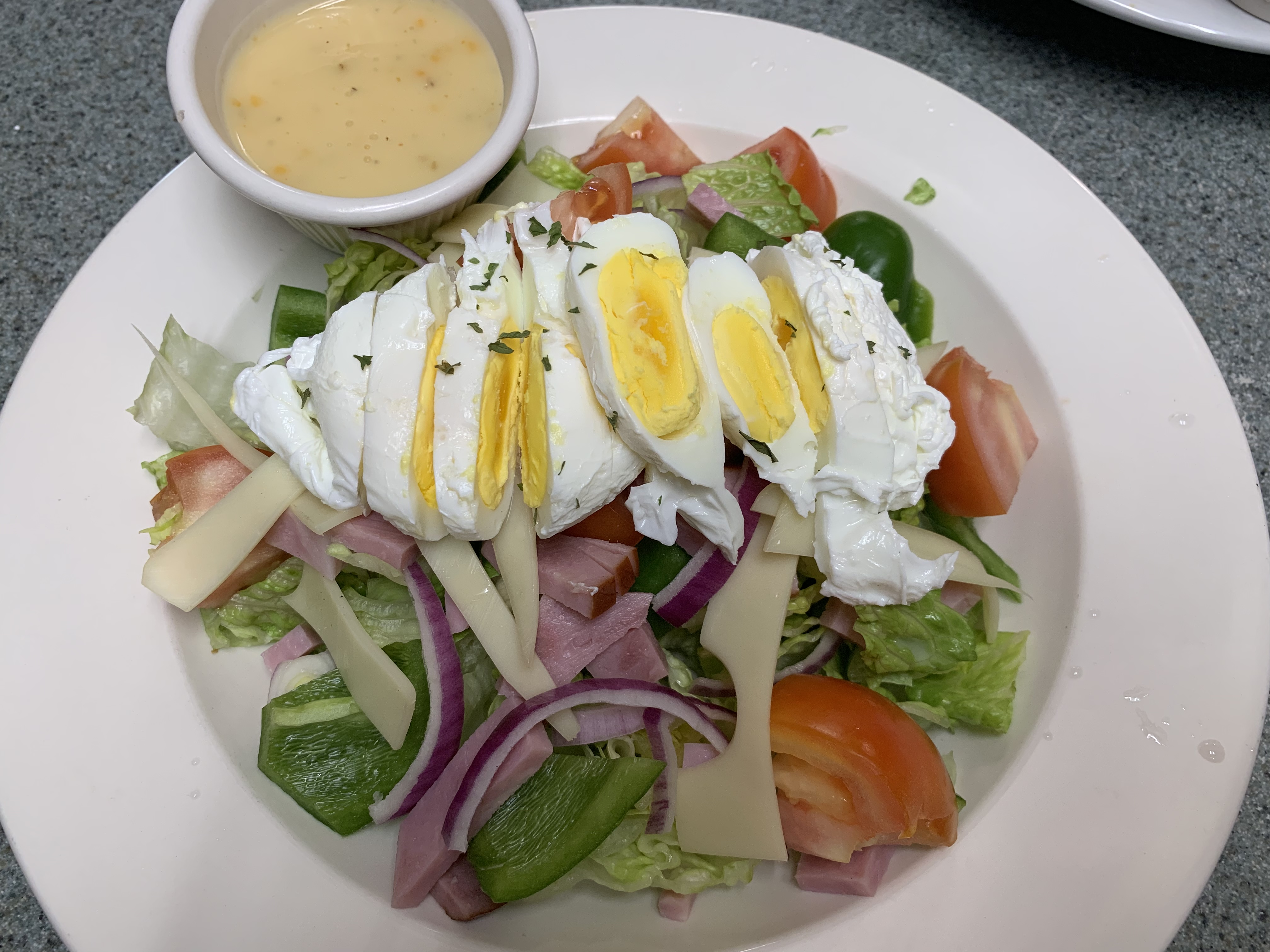 Order Chef Salad food online from Granite Street Cafe store, Quincy on bringmethat.com