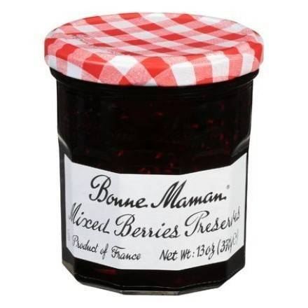 Order Bonne Maman Mixed Berries Preserve Jam (13 oz) food online from Goodees Cravings store, Marietta on bringmethat.com