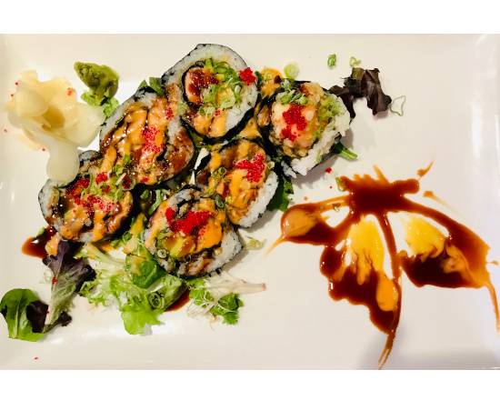 Order Volcano Roll food online from Sakura Sushi & Thai Cuisine store, New York on bringmethat.com