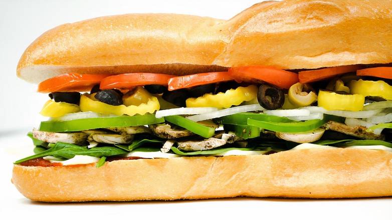 Order Grilled Veggie Sub (Regular) food online from Chanello Pizza store, Richmond on bringmethat.com