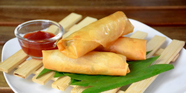 Order 3 Piece Spring Roll food online from Ohya Sushi, Korean Kitchen & Bar store, Glendale on bringmethat.com