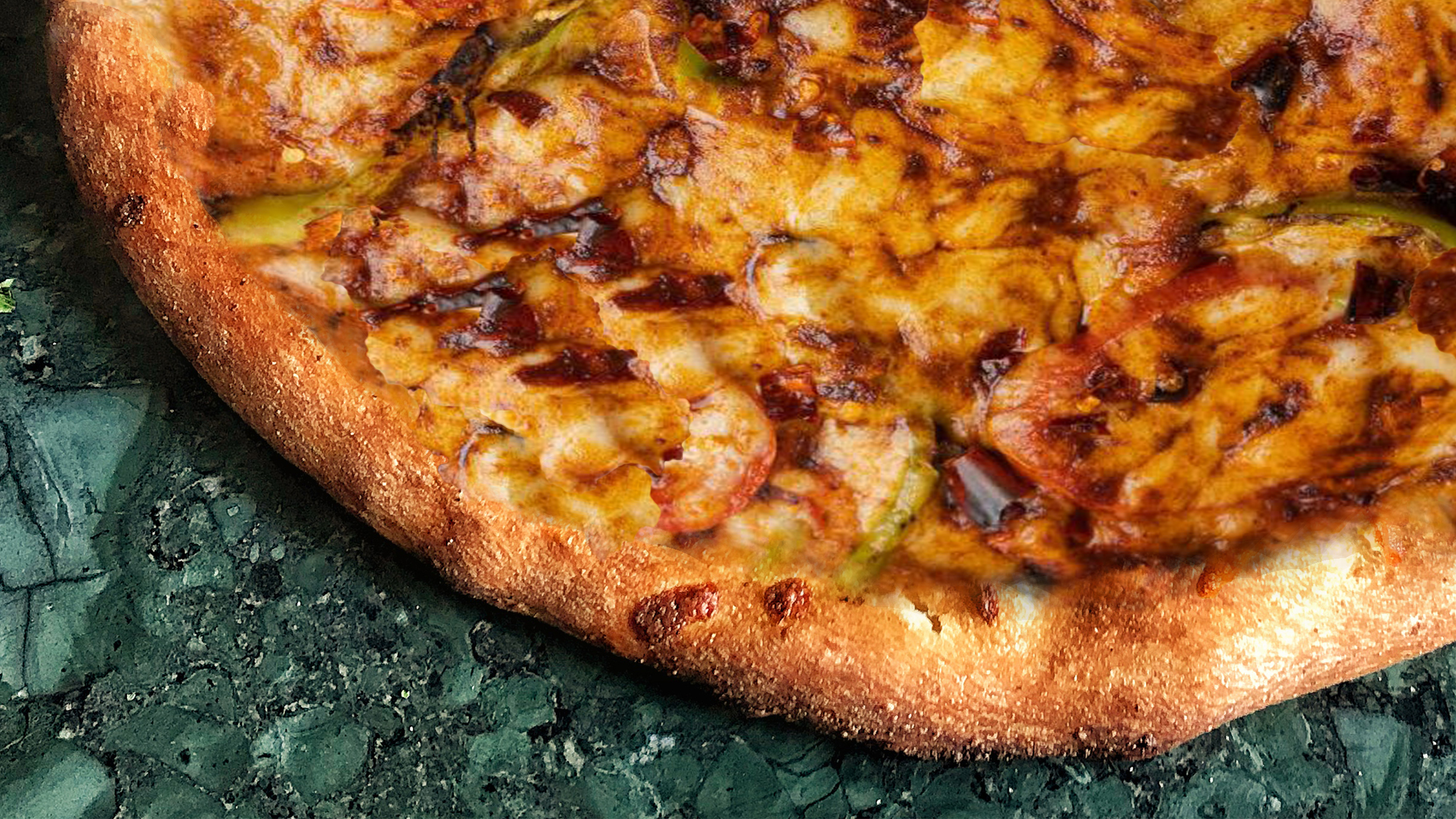 Order BBQ Chicken Pizza  food online from Pizza man store, Glendale on bringmethat.com