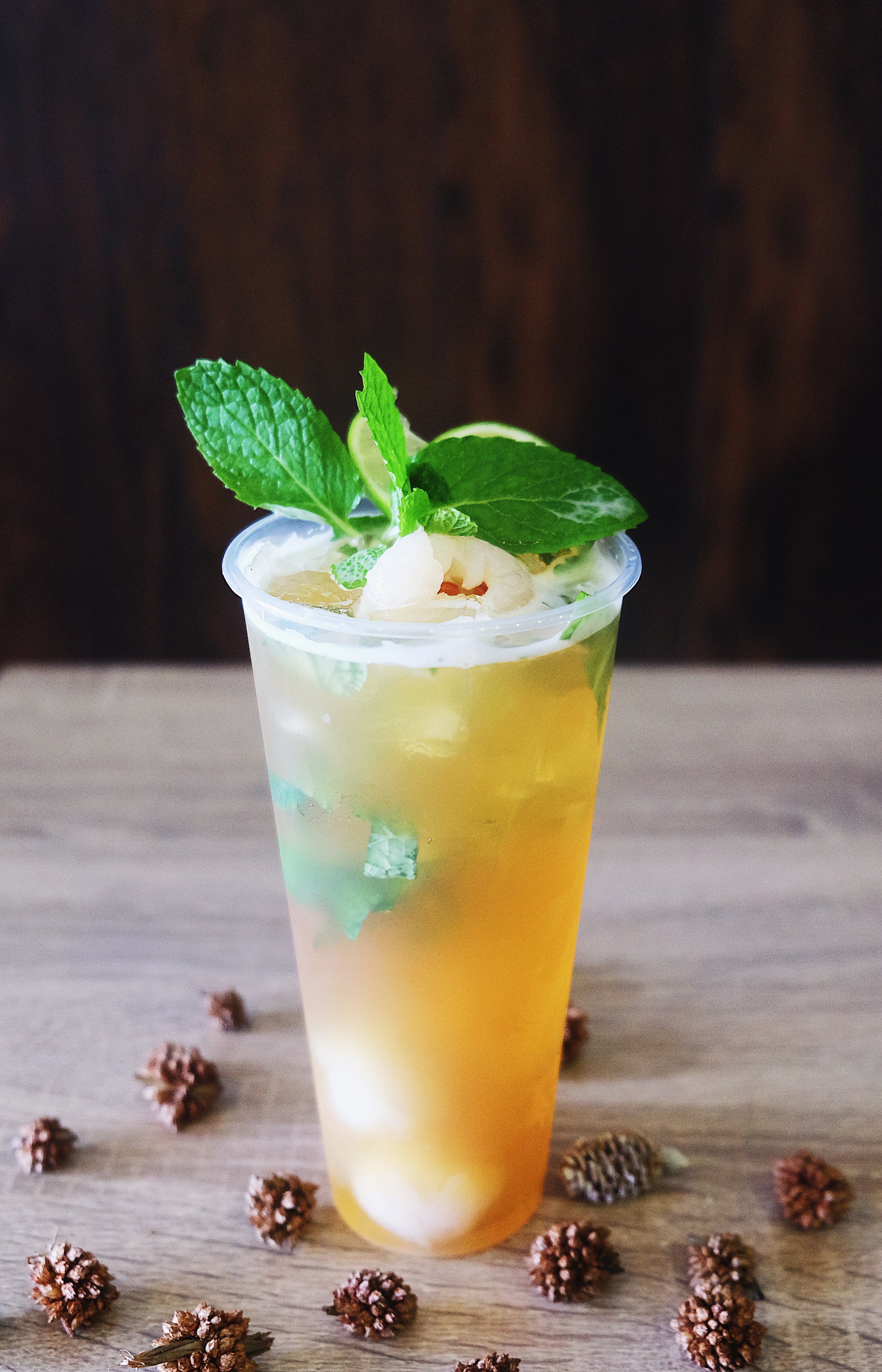 Order Litchi Mojito Tea food online from Pho Cravin store, Fremont on bringmethat.com