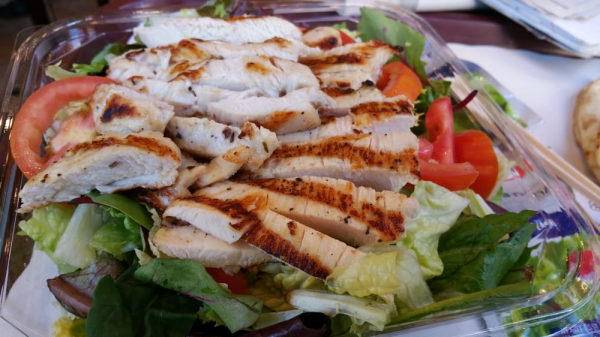 Order Chicken Green Salad food online from Chirping chicken store, New York on bringmethat.com
