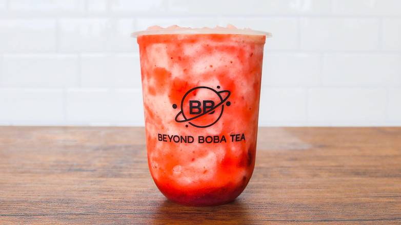 Order Strawberry Smoothie food online from Beyond Boba Tea store, Wahiawa on bringmethat.com
