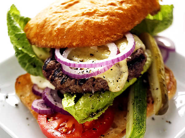 Order Cheeseburger food online from OMG Pizza store, Richmond on bringmethat.com