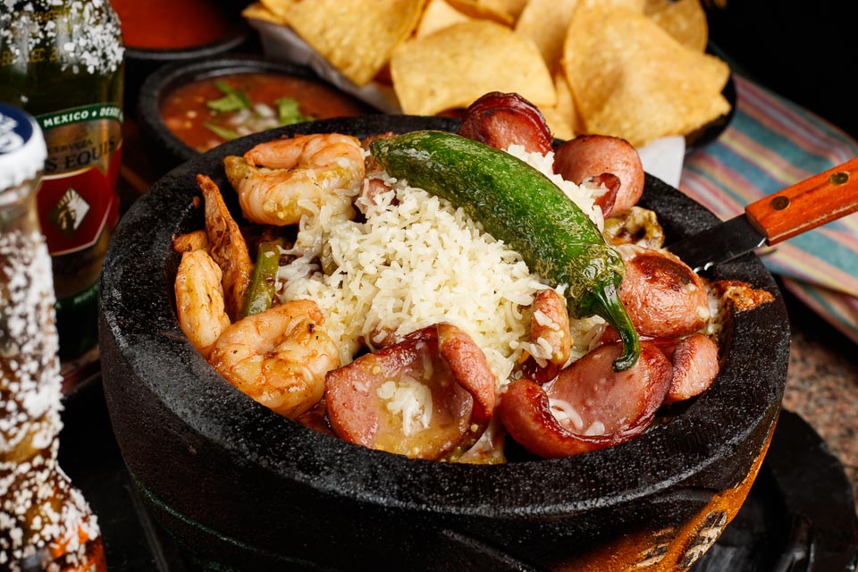 Order Molcajete Plate food online from Taqueria Mexico #2 store, Killeen on bringmethat.com