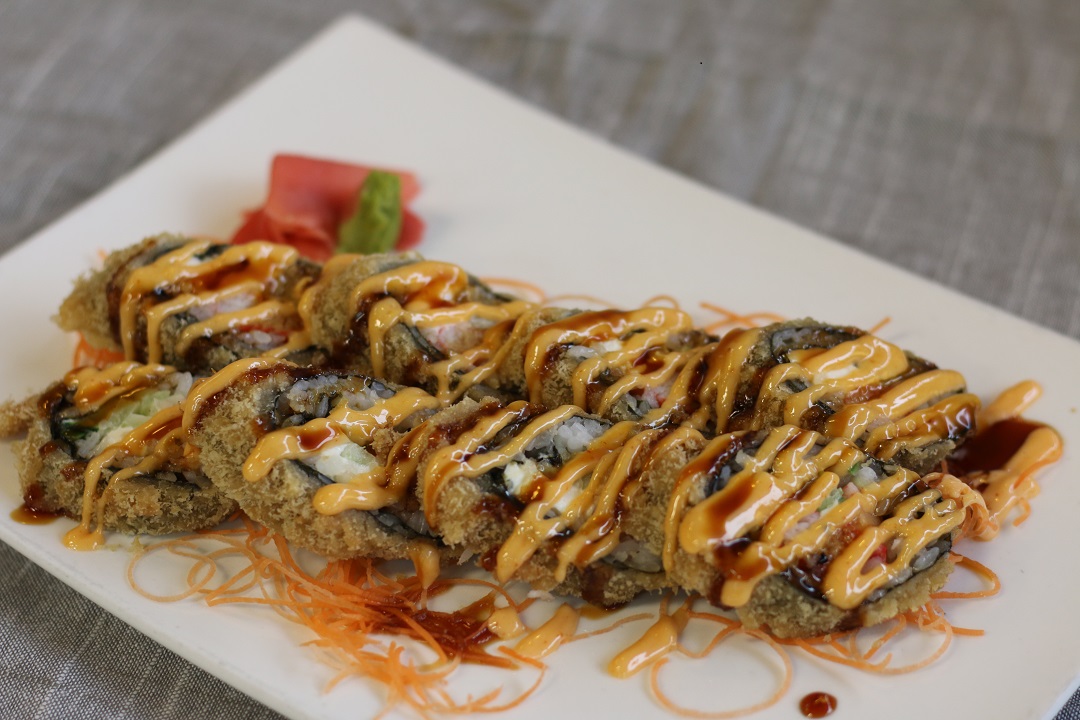 Order Super Crunchy Roll food online from Ling Sushi store, Topeka on bringmethat.com