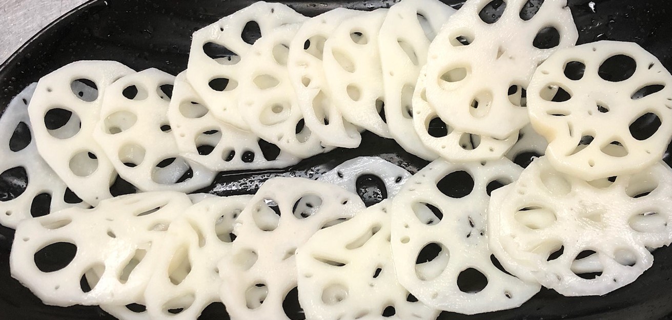 Order Lotus Root Slices food online from Mongolian Hot Pot Restaurant store, San Diego on bringmethat.com