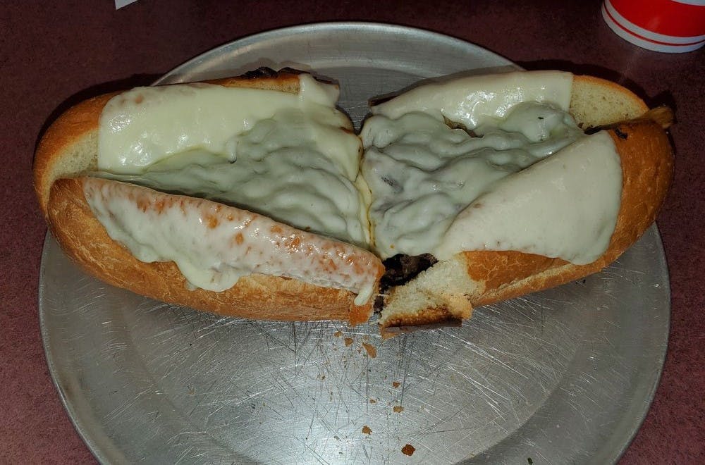 Order Turkey & Cheese Sandwich - 10" food online from Luckys Pizza store, Surprise on bringmethat.com