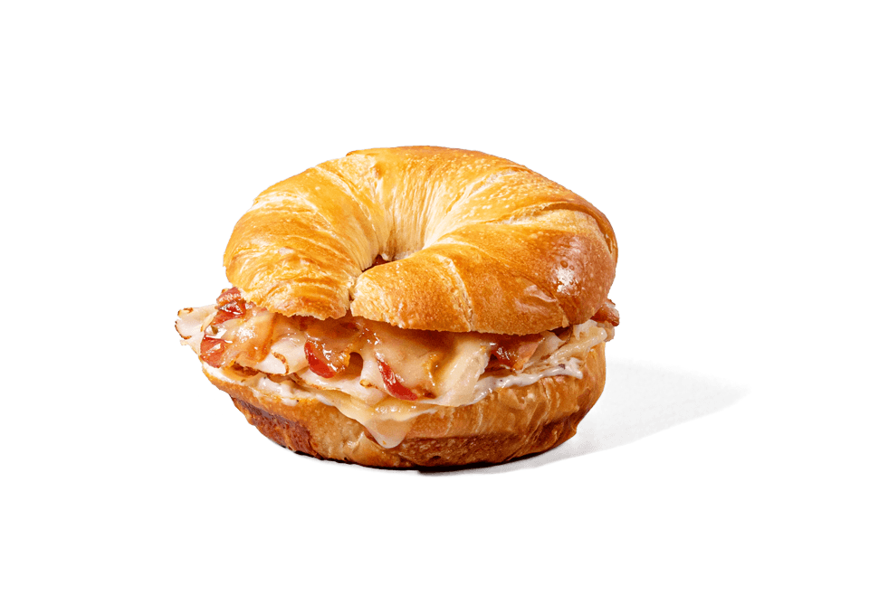 Order Turkey, Bacon & Cheese Croissant food online from Wawa store, Auburndale on bringmethat.com