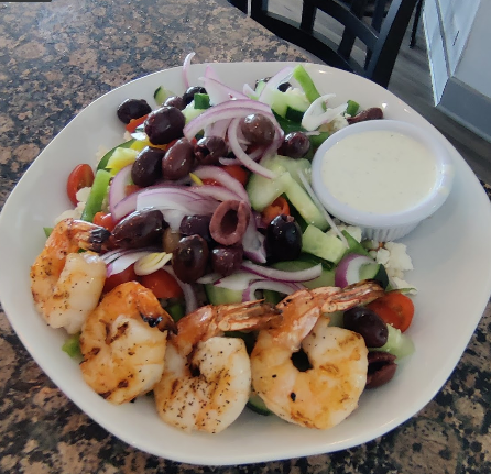 Order Greek Salad food online from Windmill Grille store, Batavia on bringmethat.com