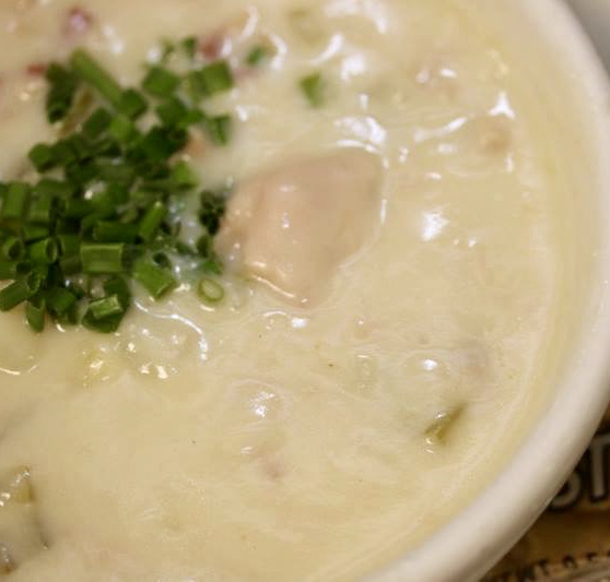 Order New England Clam Chowder food online from The Mystic Diner & Restaurant store, Stonington on bringmethat.com