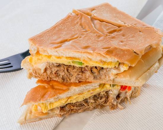 Order Cuban Breakfast Sandwich food online from Cubano Bros store, Elk Grove Village on bringmethat.com