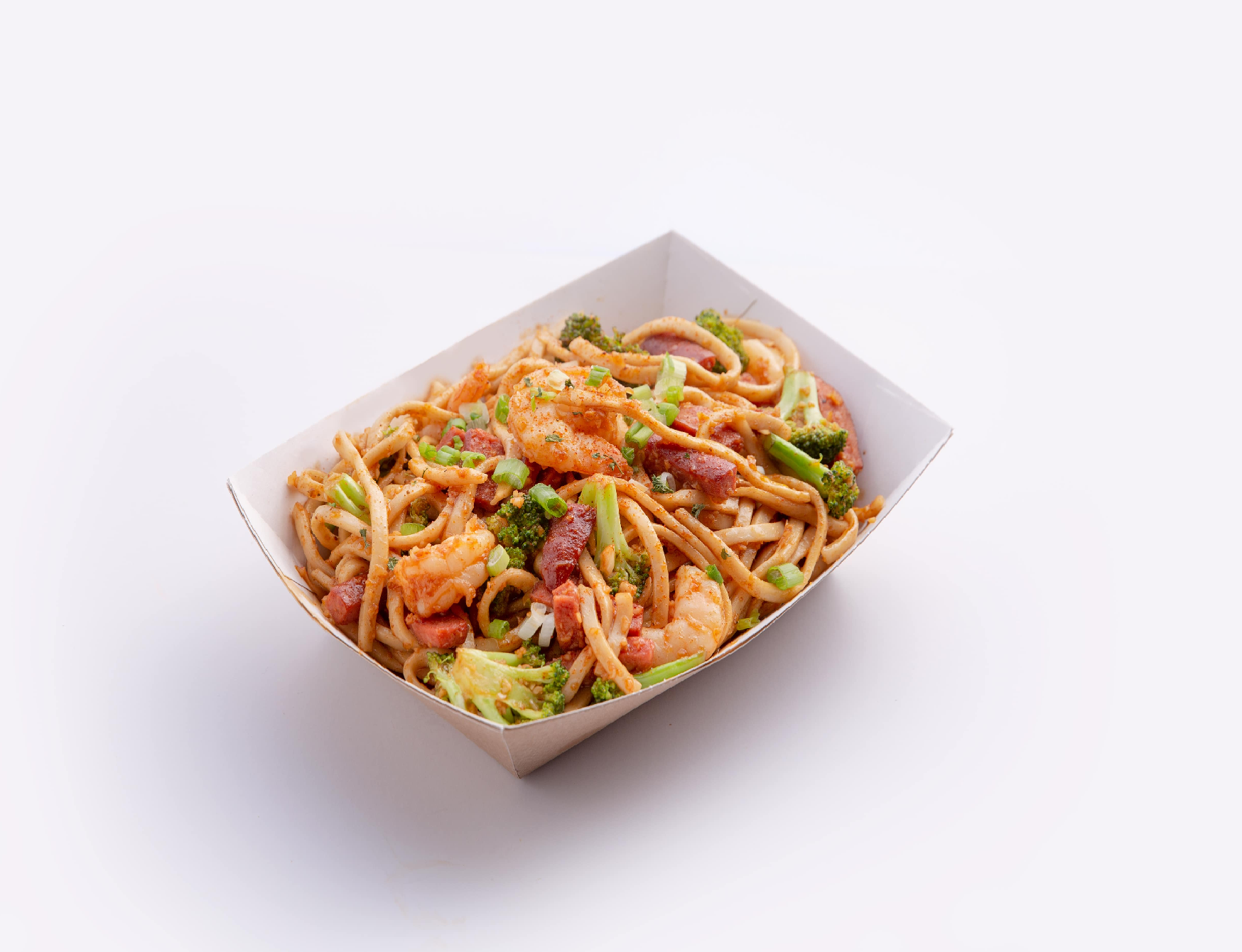 Order Loaded Garlic Noodles food online from Shaking Crab store, Foxboro on bringmethat.com
