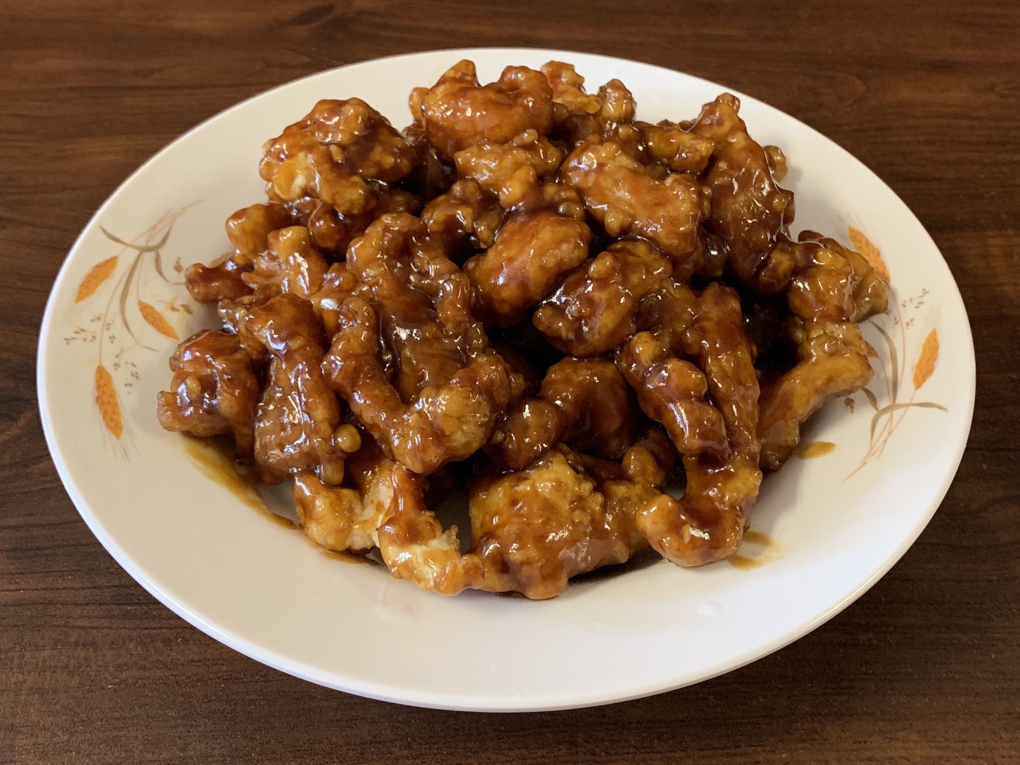 Order Orange Flavored Chicken food online from Great Wall Chinese Restaurant store, Western Springs on bringmethat.com