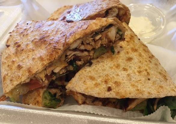 Order ​Chipotle Chicken Quesadilla food online from Marie's Chicken Joint store, Chatham Township on bringmethat.com