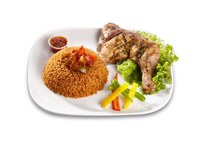 Order Cuisse de Poulet Special food online from Primo African Quisine store, Cleveland on bringmethat.com