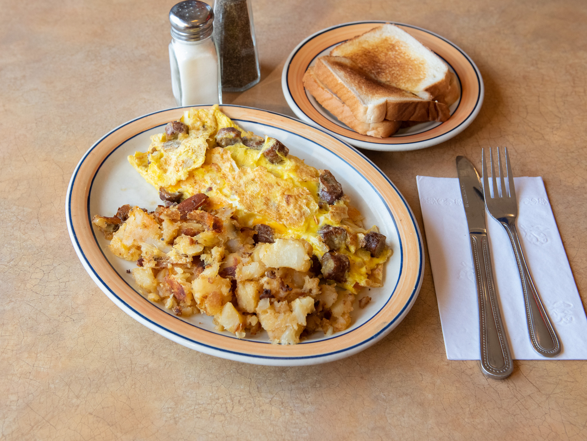 Order Bill's Special Omelette food online from Acropolis Diner store, Hamden on bringmethat.com