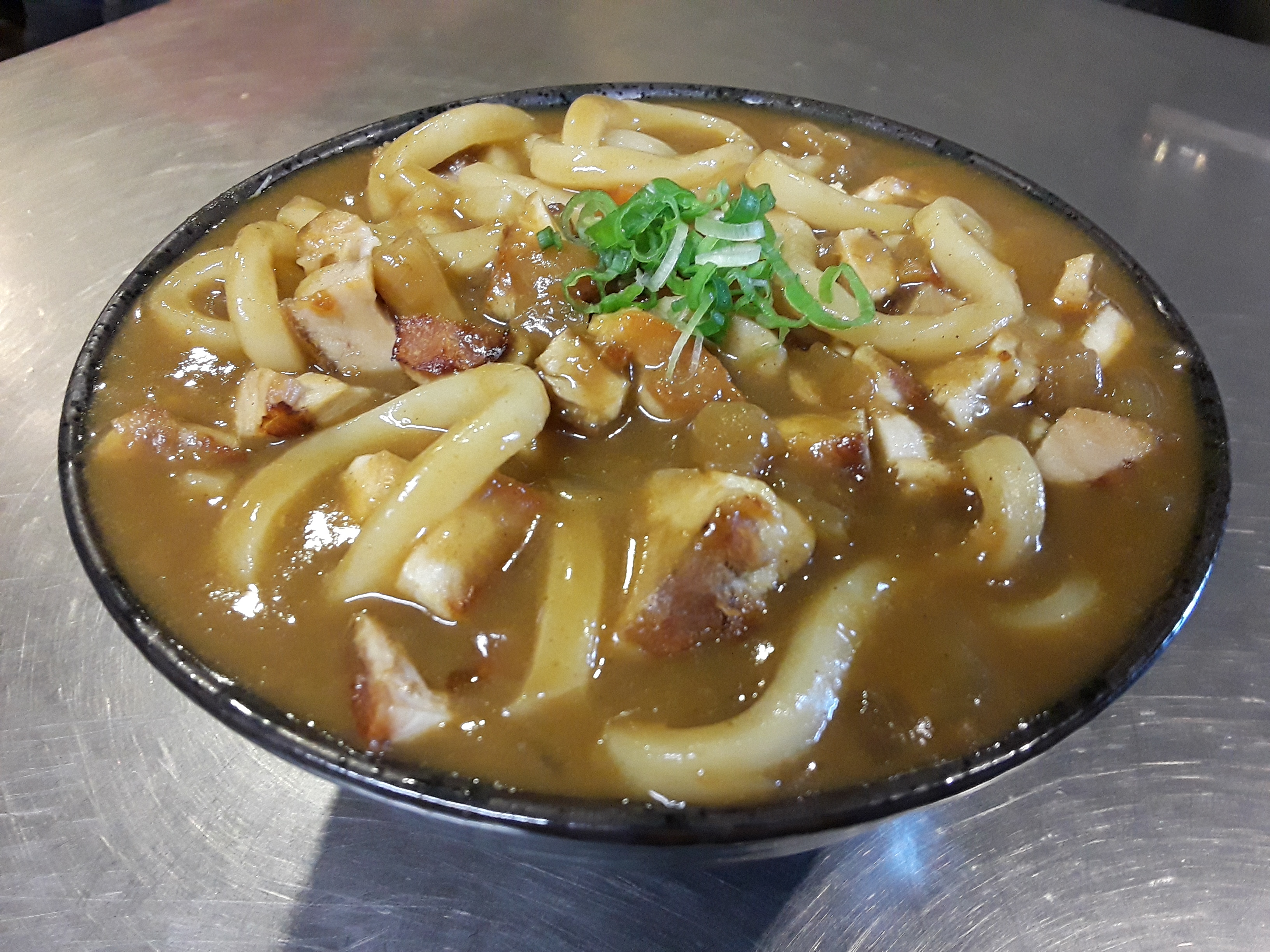 Order Chicken Curry Udon food online from Sushi Dragon store, Sun Valley on bringmethat.com