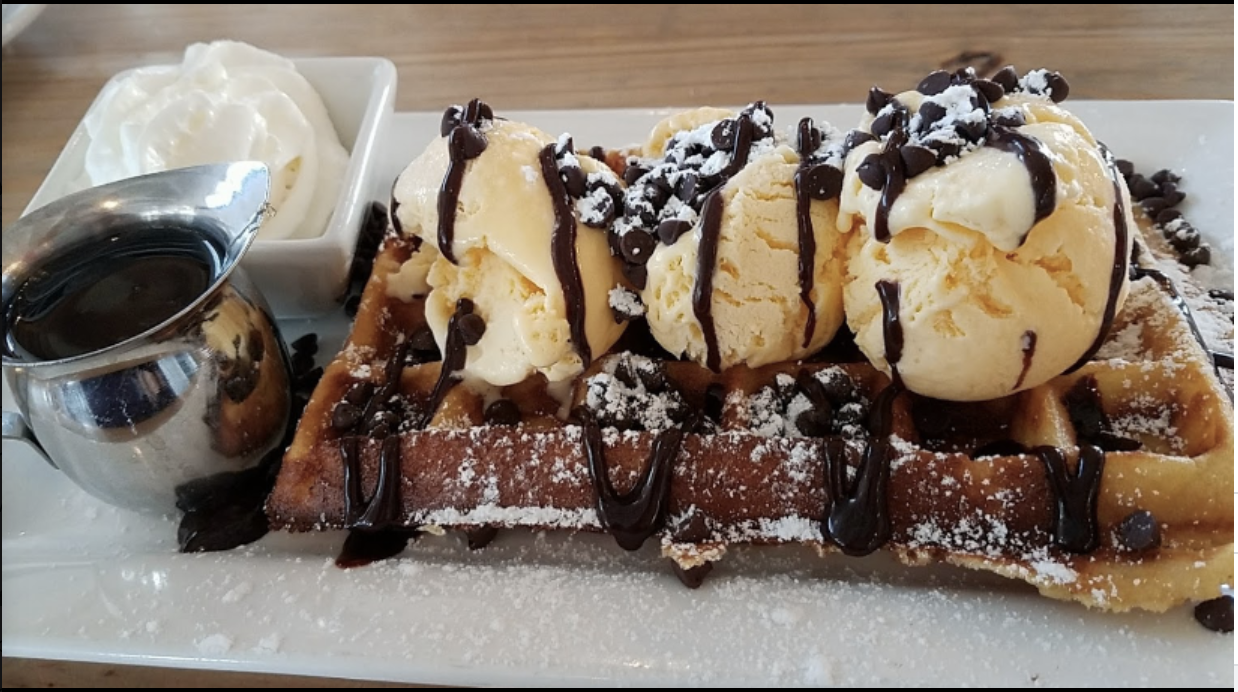 Order Waffle Sundae food online from Syrup store, Oklahoma City on bringmethat.com