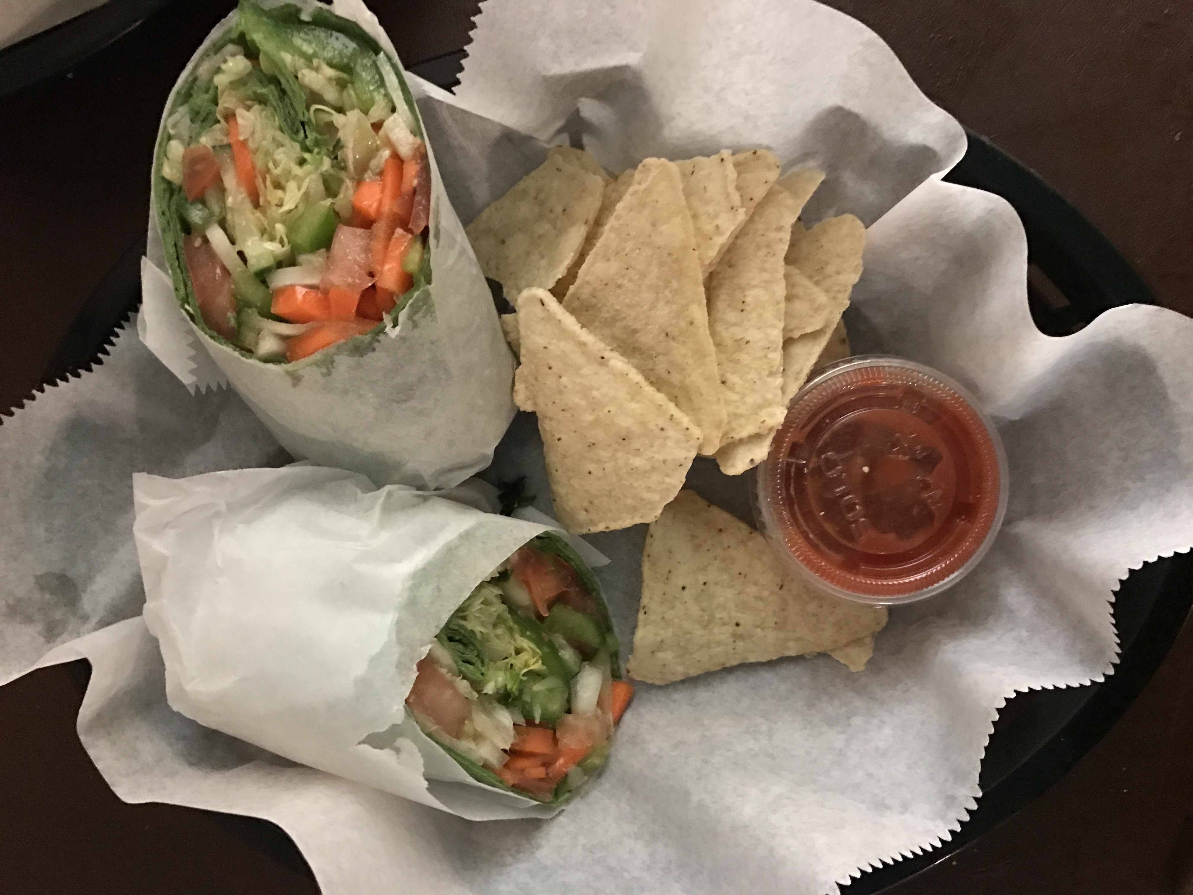 Order Veggie Wrap food online from Call of the Canyon Cafe store, Bowling Green on bringmethat.com