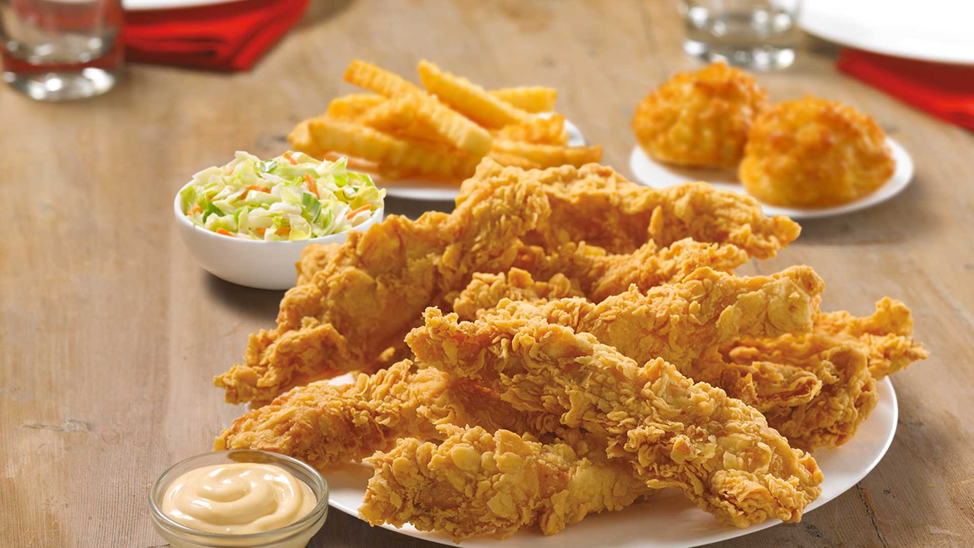 Order 10 Piece Texas Tenders™ food online from Church's Chicken store, Tucson on bringmethat.com