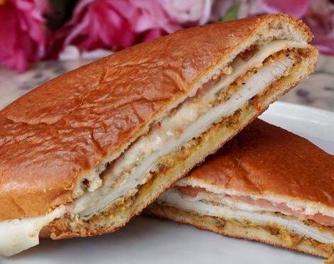 Order Spicy Chicken Panini  food online from Cafe Sheera Beverly Hills store, Beverly Hills on bringmethat.com