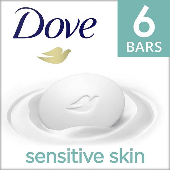 Order Dove Skin Sensitive Skin Beauty Bar , 3.75 OZ, 6 Bar food online from CVS store, SPRING VALLEY on bringmethat.com