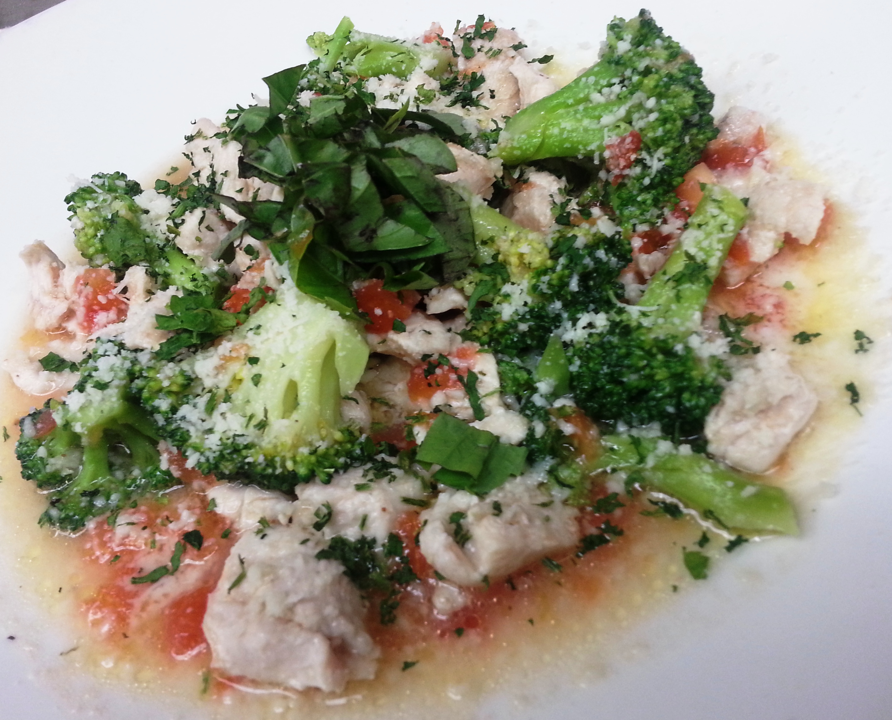 Order Chicken and Broccoli food online from Dominic's Ristorante Italiano store, Cypress on bringmethat.com