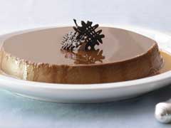 Order Chocolate Flan/ Flan De Chocolate food online from Tequilas 55 store, Dover on bringmethat.com