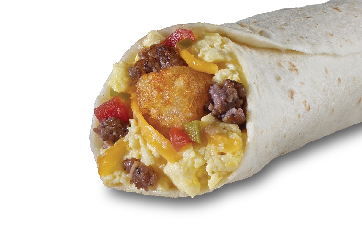 Order Sausage & Egg Burrito food online from Taco Time store, Logan on bringmethat.com