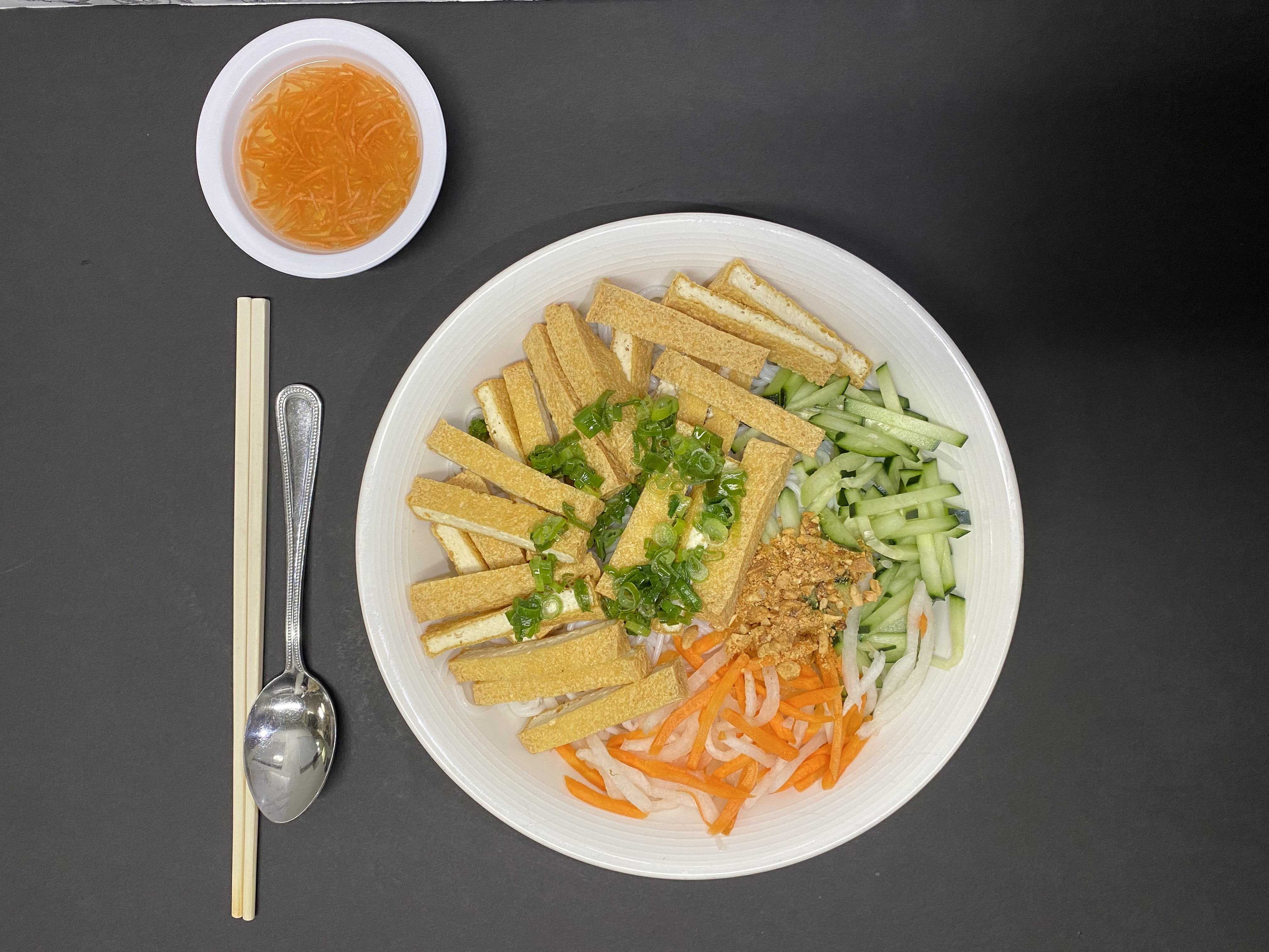 Order B4. Bun Dau Hu - Tofu food online from Pho Thien Vietnamese Kitchen store, Naperville on bringmethat.com