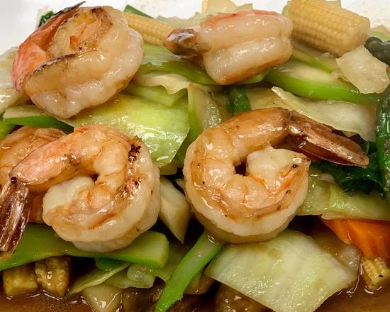 Order CKN's Stir-Fried Mix Vegetable (ພັດຜັກລວມ) food online from Cafe Khao Neow store, Wasilla on bringmethat.com