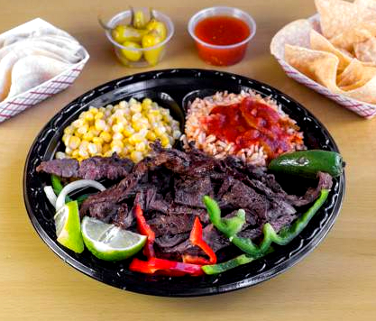 Order Carne Asada Plate food online from Taco Plus store, Los Angeles on bringmethat.com