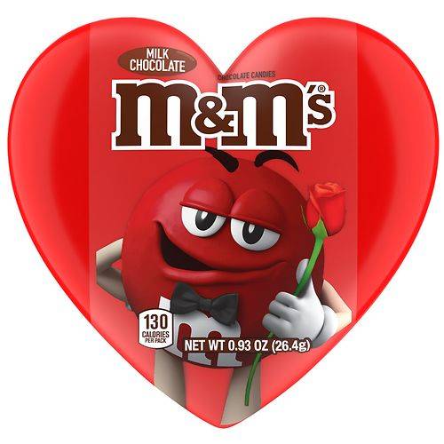 Order M&M's Fun Size Filled Heart Valentine's Day Milk Chocolate - 0.93 oz food online from Walgreens store, Apex on bringmethat.com
