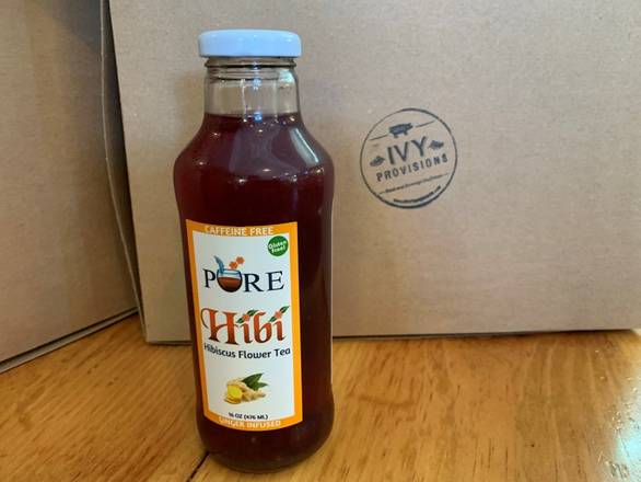 Order Pure Hibiscus Tea  (Ginger) food online from Ivy Provisions store, Charlottesville on bringmethat.com