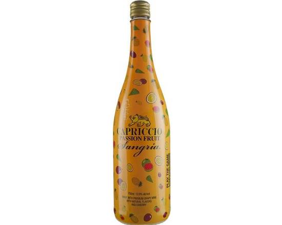 Order Capriccio Passion Fruit 750ml bottle (13.9% ABV) food online from Central Liquor Market store, Los Angeles on bringmethat.com