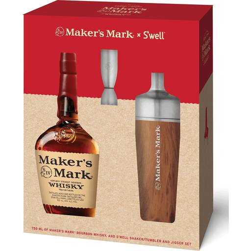 Order Maker's Mark x S'well Gift Set (750 ML) 138754 food online from Bevmo! store, Pleasanton on bringmethat.com