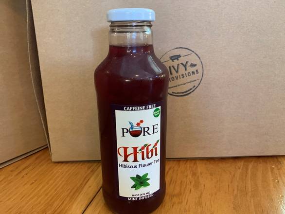 Order Pure Hibiscus Tea (Mint) food online from Ivy Provisions store, Charlottesville on bringmethat.com