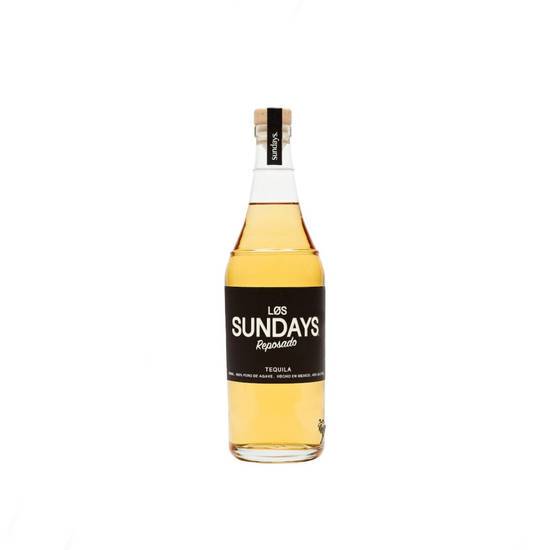 Order Los Sundays Tequila Reposodo 750ml | 40% abv food online from Pink Dot store, Chino Hills on bringmethat.com