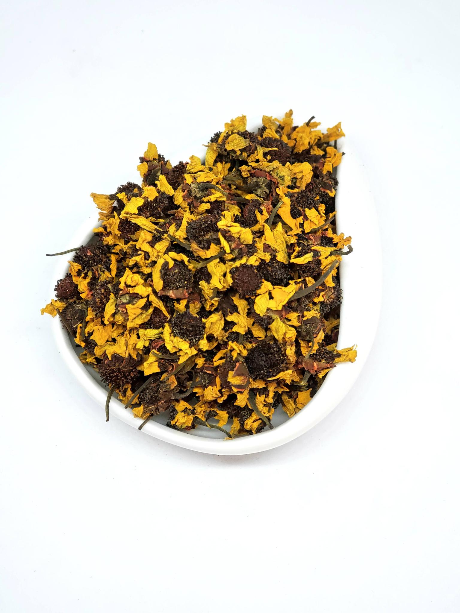 Order Wild-Picked Snow Chrysanthemum food online from High Climate Tea Company store, Asheville on bringmethat.com
