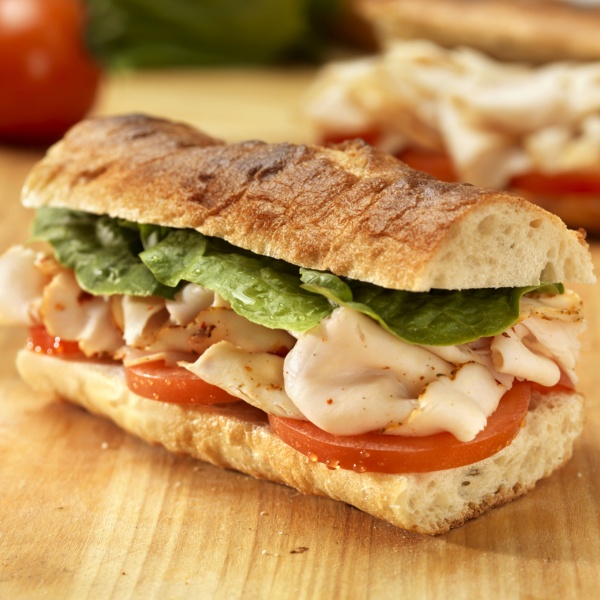 Order Turkey and Provolone Cheese Sub food online from Shinar Pizza Market store, El Cajon on bringmethat.com