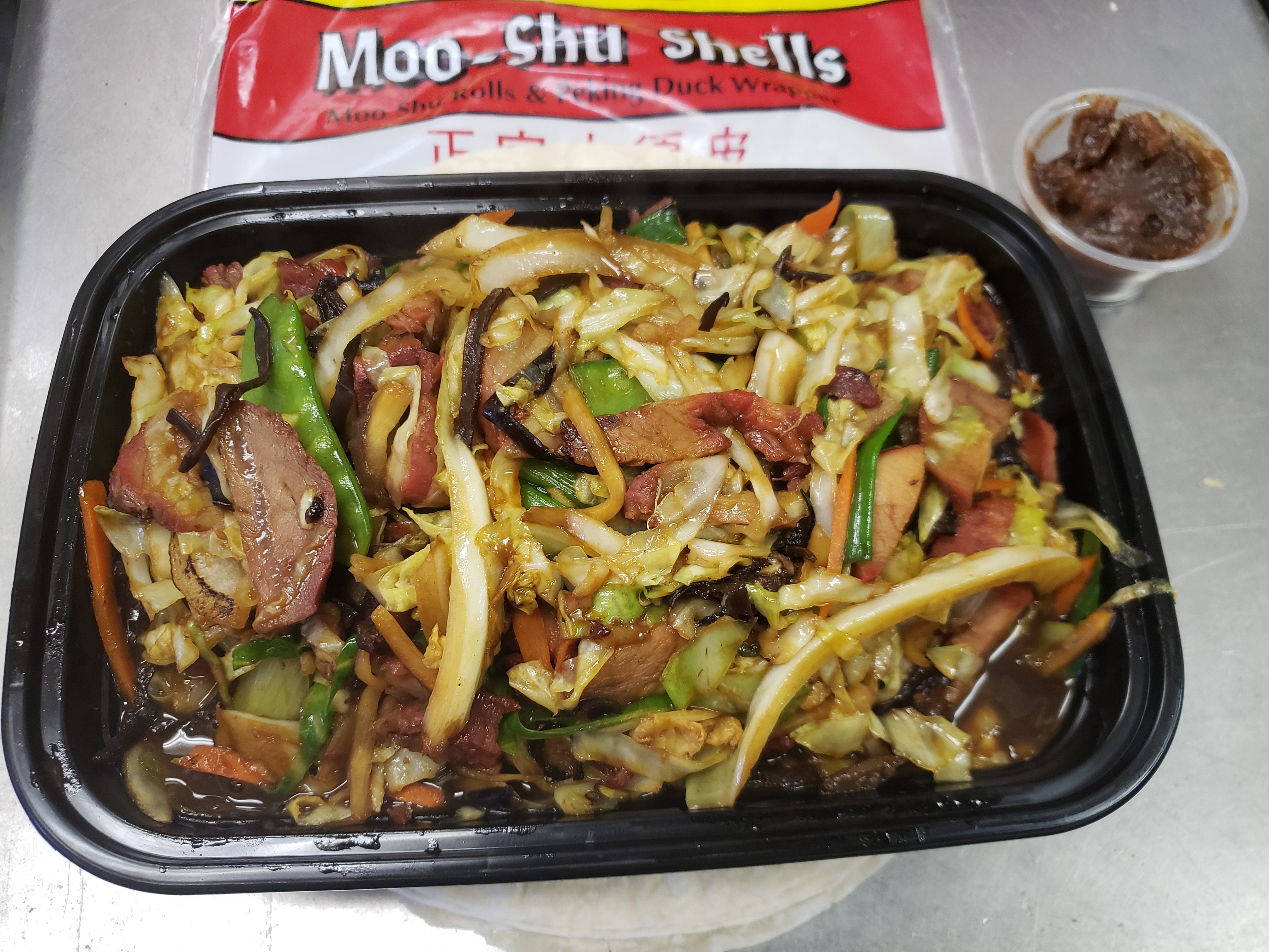 Order Moo Shu Pork food online from Golden Chef Chinese Kitchen store, Chicago on bringmethat.com