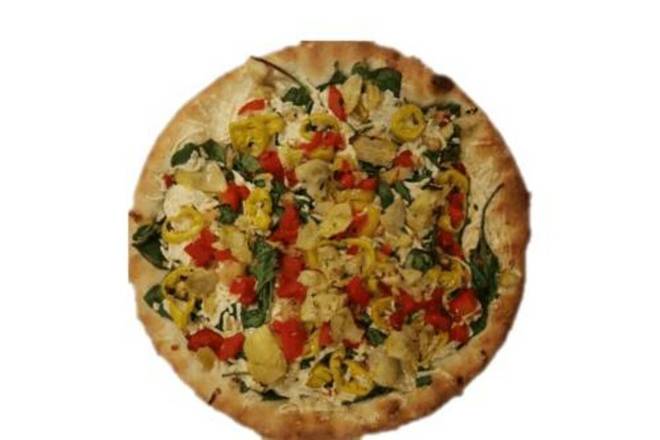 Order Peaceful Vegan (8" Personal) food online from Peace Love & Pizza store, Marietta on bringmethat.com