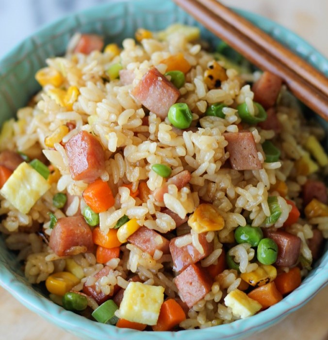 Order Spam Fried Rice food online from Mom store, Santa Monica on bringmethat.com