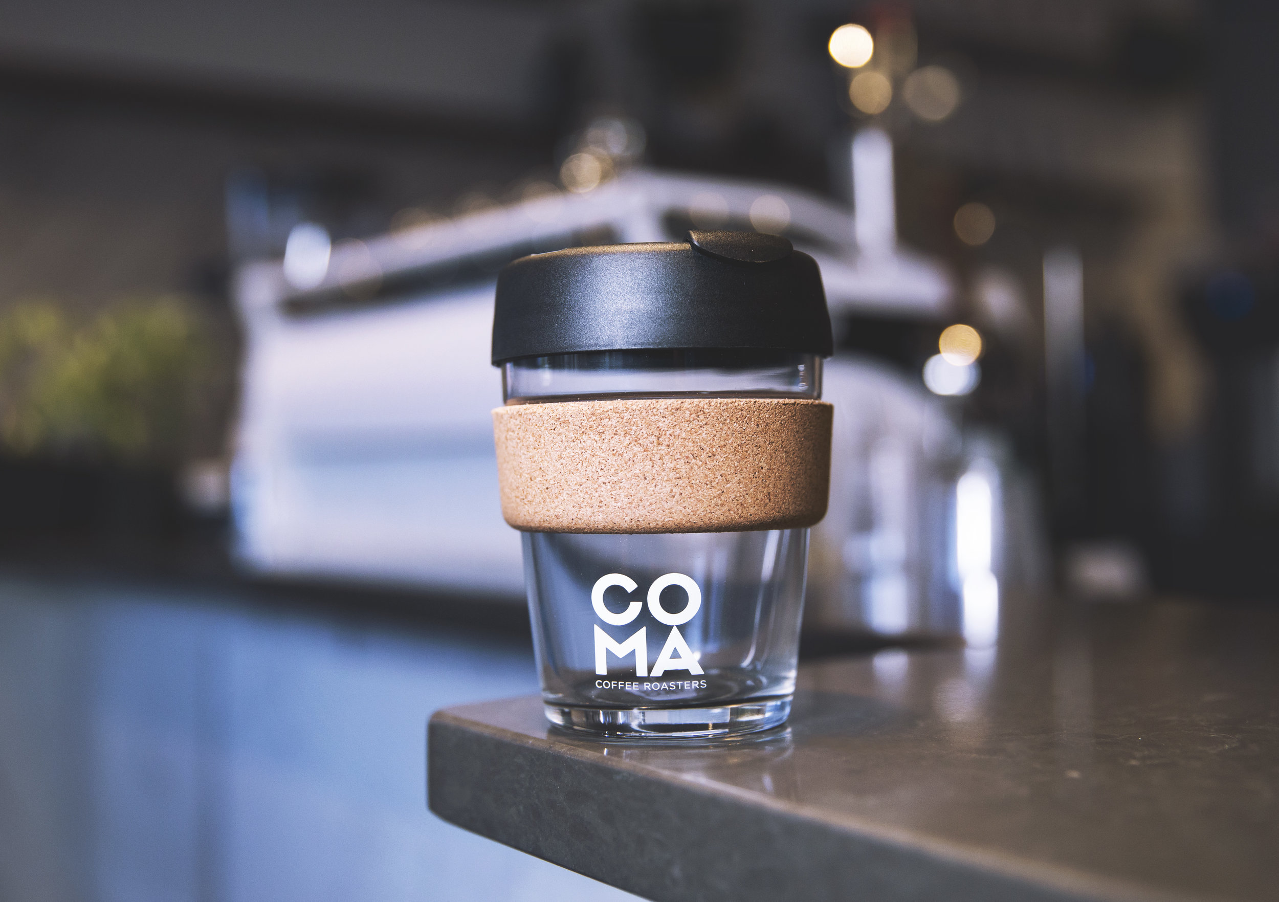 Order KeepCup with Cork Band food online from Coma Coffee Roasters store, Richmond Heights on bringmethat.com